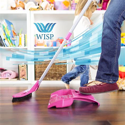 Wisp brooms - The innovative Wisp broom and dustpan system features one-handed control, ... This innovative sweeper leaves old-school brooms in the dust. It's about time. By Tara Flanigan on January 2, 2017.
